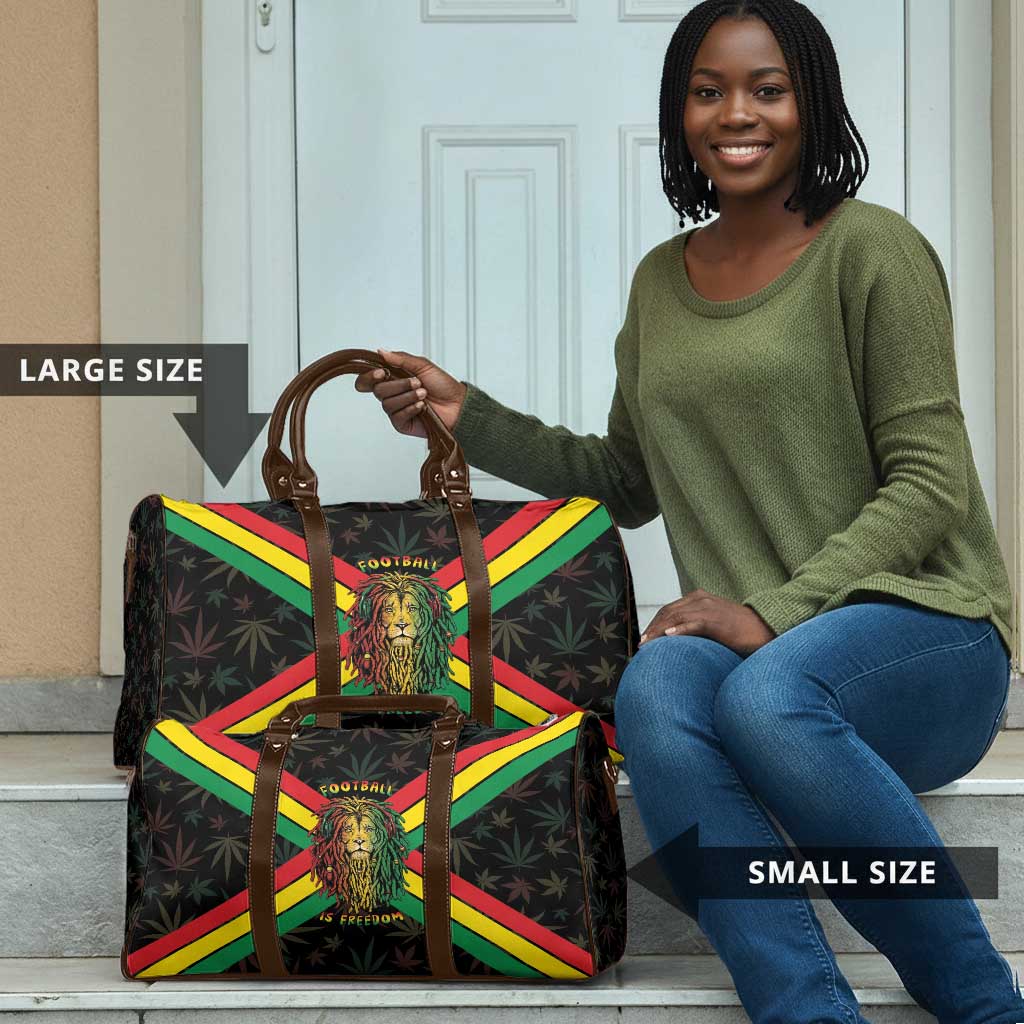 Legend Reggae Marley Football Travel Bag Rasta Lion