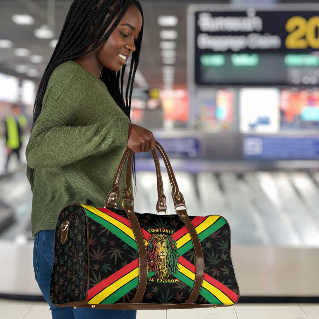 Legend Reggae Marley Football Travel Bag Rasta Lion
