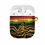 Reggae Legend Bob Football AirPods Case Grunge Style