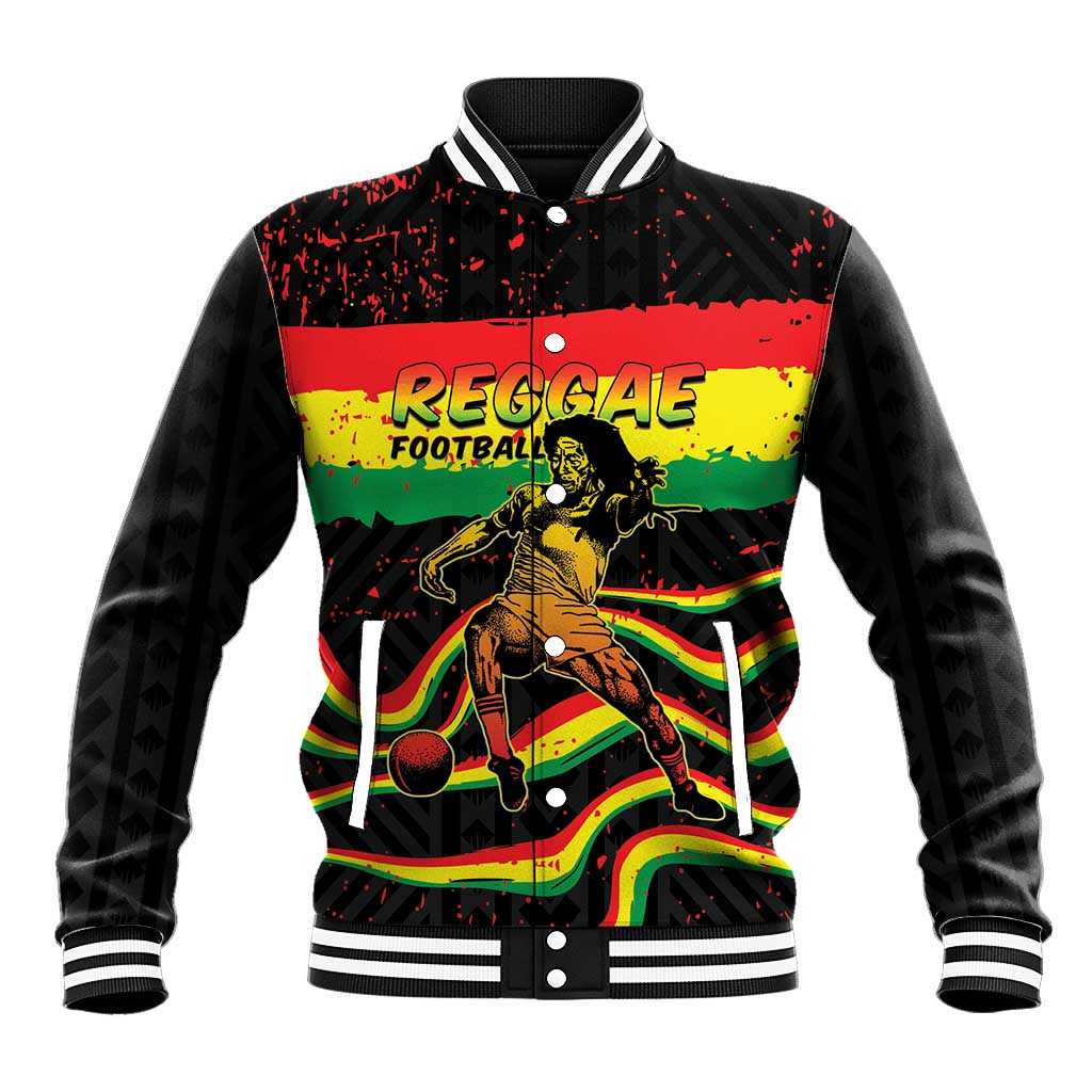 Personalized Reggae Legend Bob Football Baseball Jacket Grunge Style