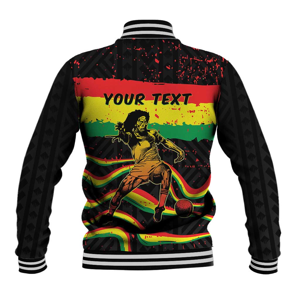 Personalized Reggae Legend Bob Football Baseball Jacket Grunge Style
