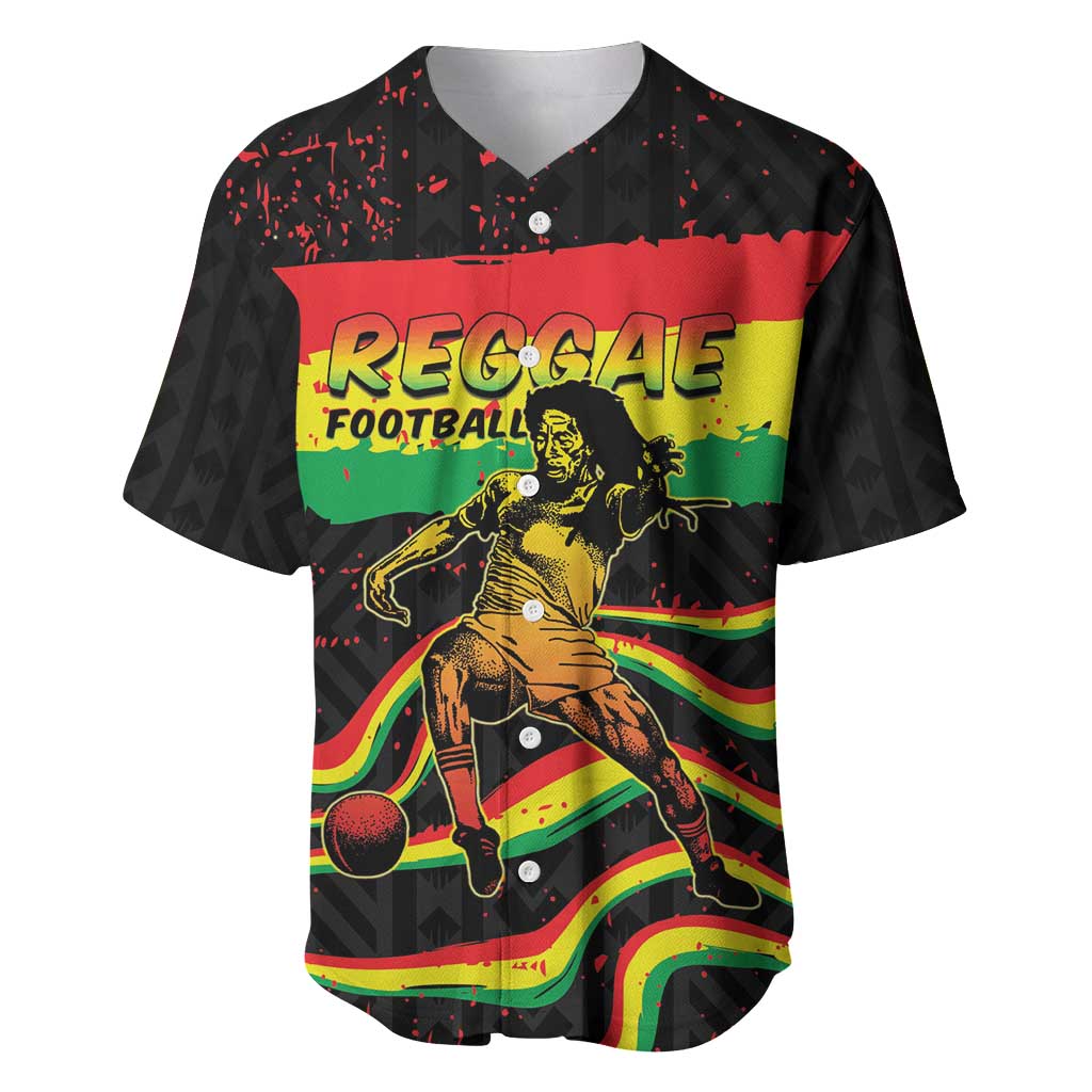 Personalized Reggae Legend Bob Football Baseball Jersey Grunge Style
