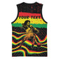 Personalized Reggae Legend Bob Football Basketball Jersey Grunge Style