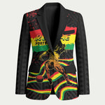 Personalized Reggae Legend Bob Football Blazer Grunge Style