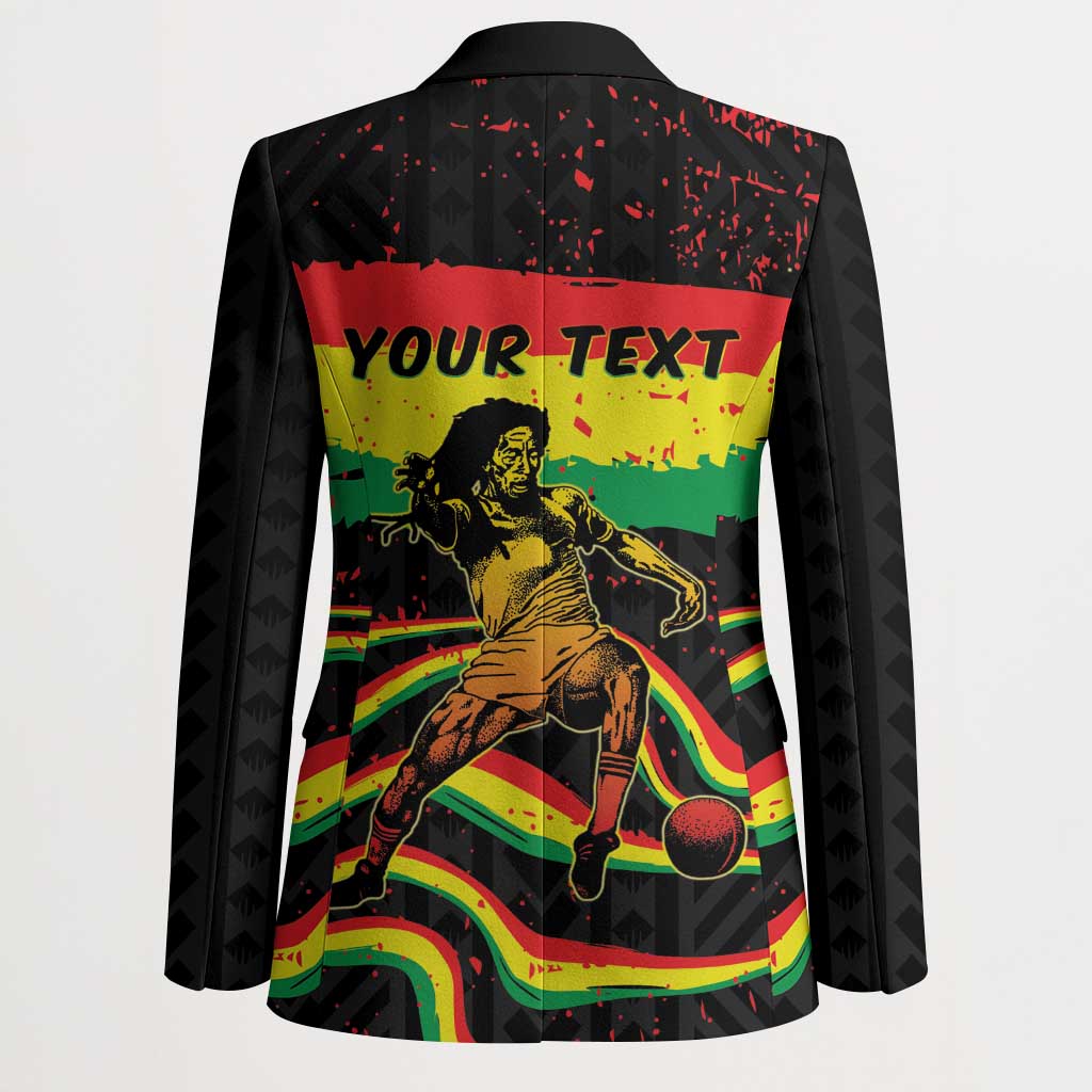 Personalized Reggae Legend Bob Football Blazer Grunge Style