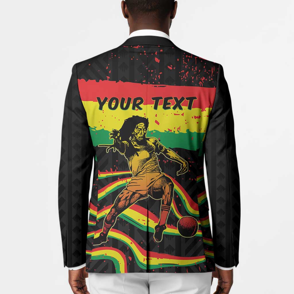 Personalized Reggae Legend Bob Football Blazer Grunge Style
