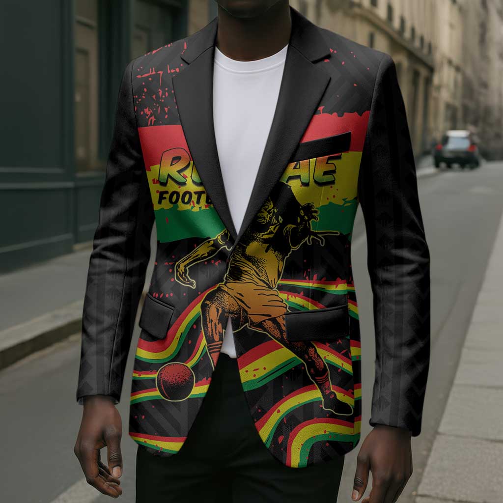 Personalized Reggae Legend Bob Football Blazer Grunge Style