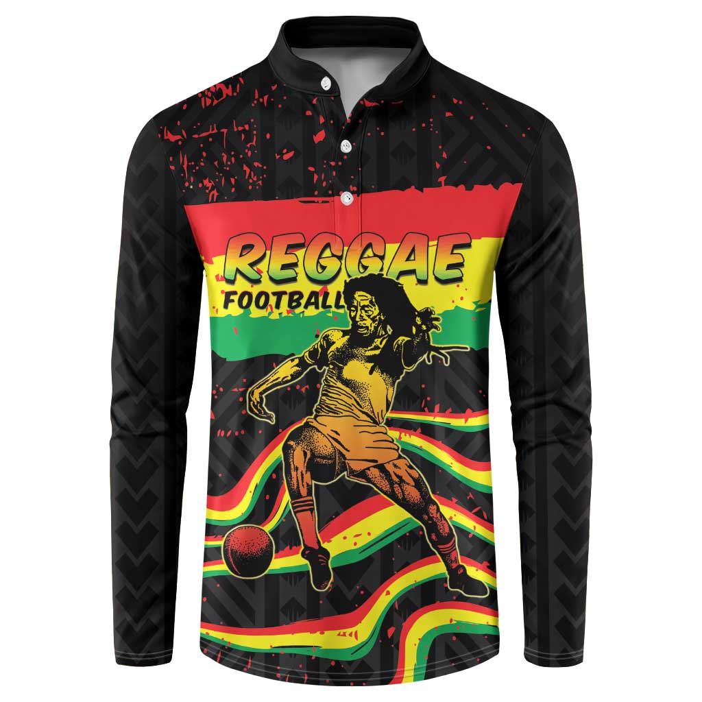 Personalized Reggae Legend Bob Football Button Sweatshirt Grunge Style