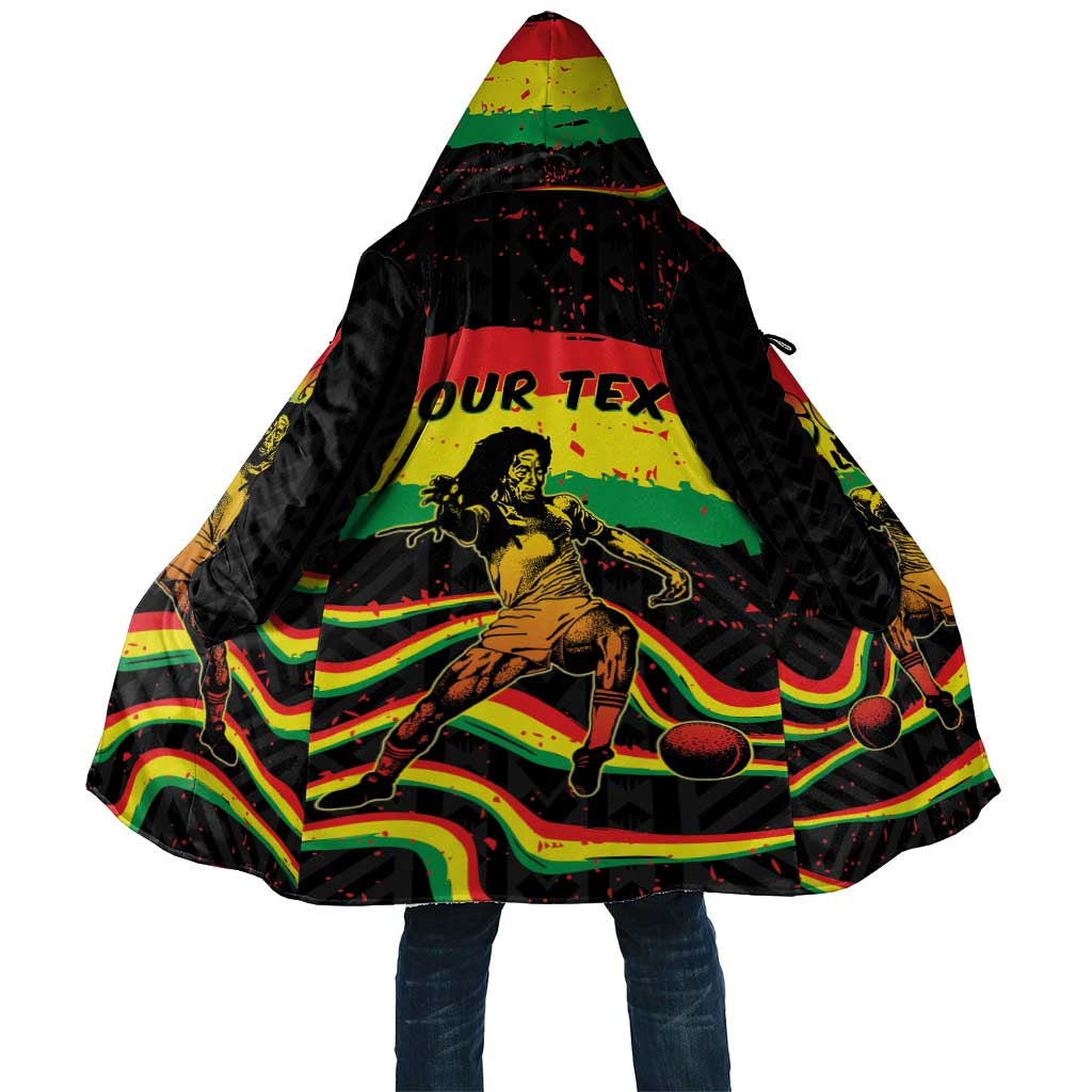 Personalized Reggae Legend Bob Football Cloak Grunge Style