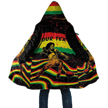 Personalized Reggae Legend Bob Football Cloak Grunge Style
