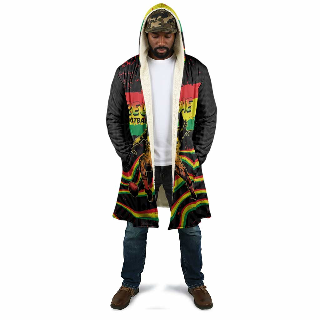 Personalized Reggae Legend Bob Football Cloak Grunge Style