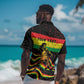 Personalized Reggae Legend Bob Football Hawaiian Shirt Grunge Style