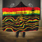 Reggae Legend Bob Football Hooded Blanket Grunge Style