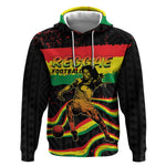 Personalized Reggae Legend Bob Football Hoodie Grunge Style