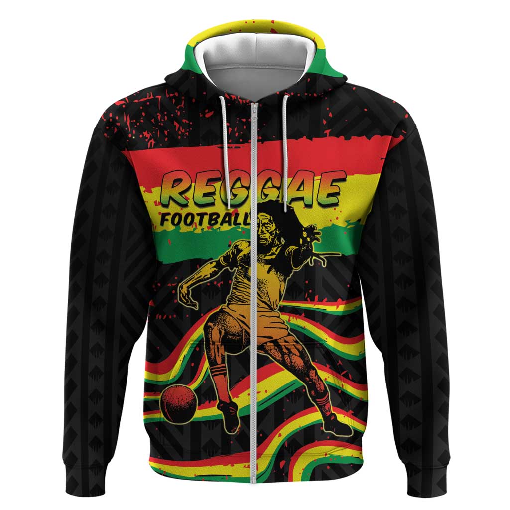 Personalized Reggae Legend Bob Football Hoodie Grunge Style