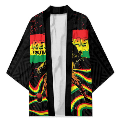 Personalized Reggae Legend Bob Football Kimono Grunge Style