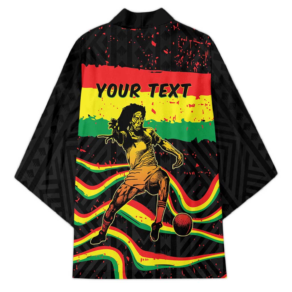 Personalized Reggae Legend Bob Football Kimono Grunge Style