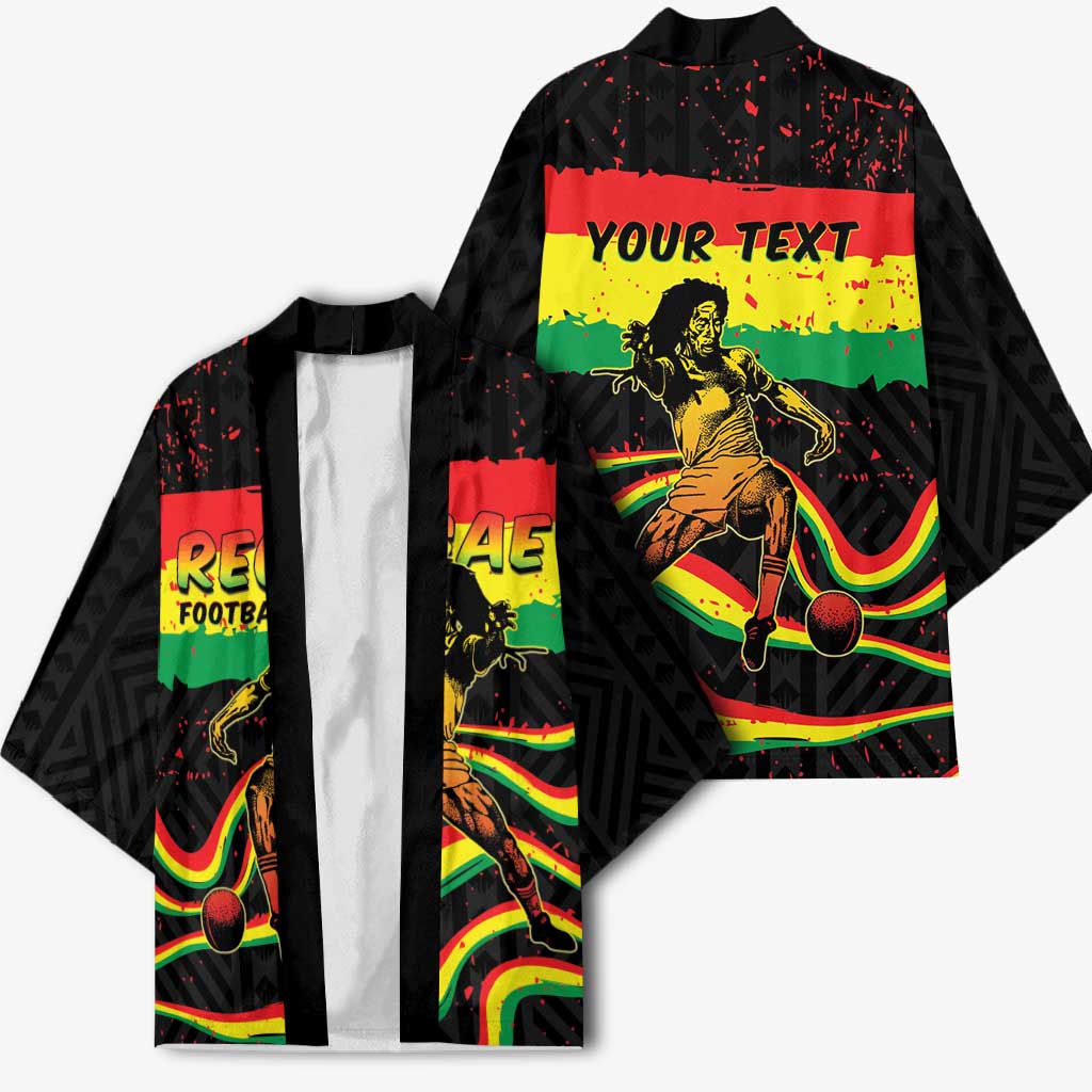 Personalized Reggae Legend Bob Football Kimono Grunge Style