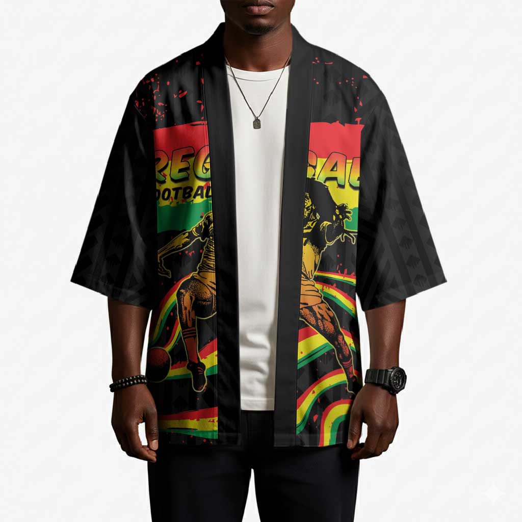 Personalized Reggae Legend Bob Football Kimono Grunge Style