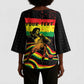 Personalized Reggae Legend Bob Football Kimono Sleeve Blouse Grunge Style