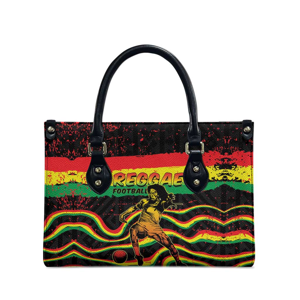 Reggae Legend Bob Football Leather Bag Grunge Style