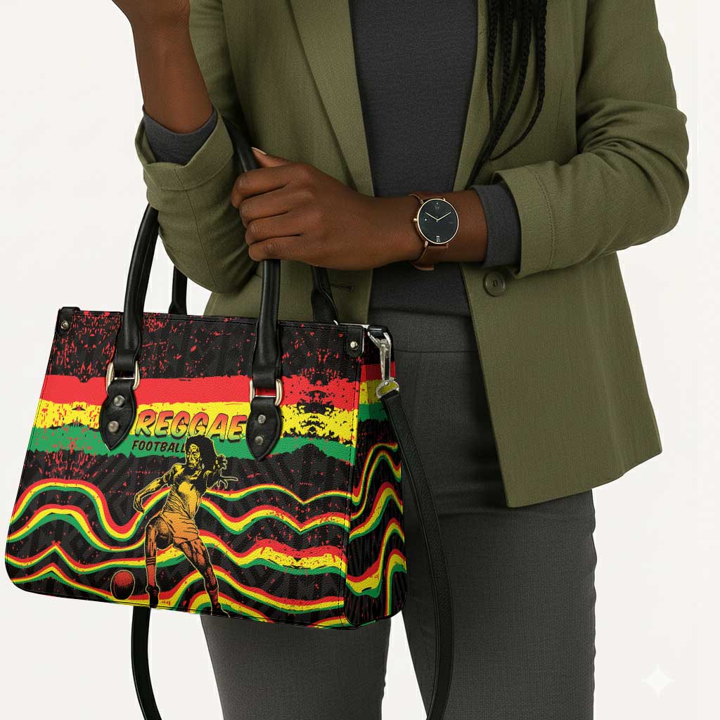 Reggae Legend Bob Football Leather Bag Grunge Style