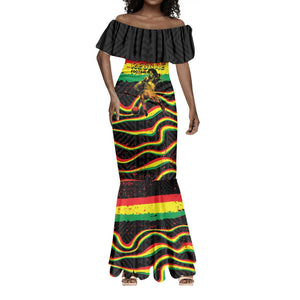 Personalized Reggae Legend Bob Football Mermaid Dress Grunge Style