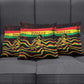 Reggae Legend Bob Football Pillow Cover Grunge Style