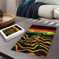 Reggae Legend Bob Football Puzzle Grunge Style