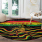 Reggae Legend Bob Football Round Carpet Grunge Style