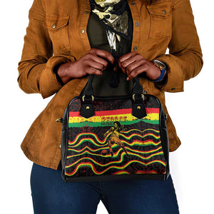 Reggae Legend Bob Football Shoulder Handbag Grunge Style