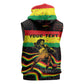 Personalized Reggae Legend Bob Football Sleeveless Hoodie Grunge Style