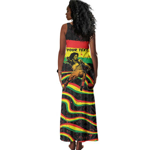 Personalized Reggae Legend Bob Football Tank Maxi Dress Grunge Style