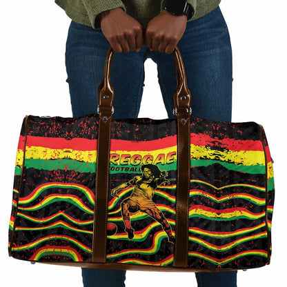 Reggae Legend Bob Football Travel Bag Grunge Style