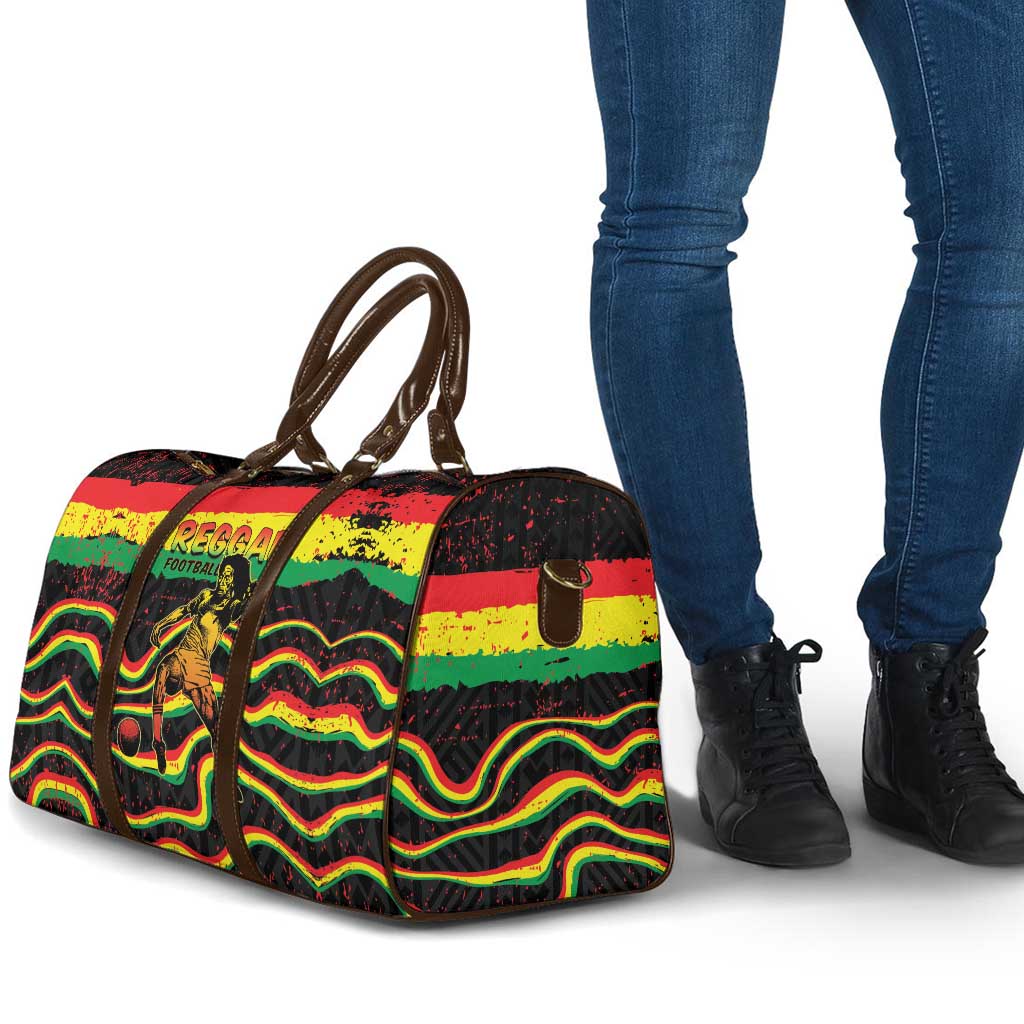 Reggae Legend Bob Football Travel Bag Grunge Style