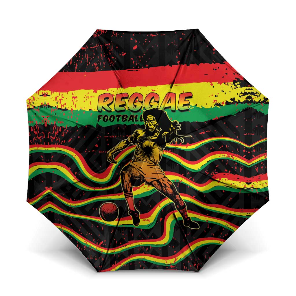 Reggae Legend Bob Football Umbrella Grunge Style