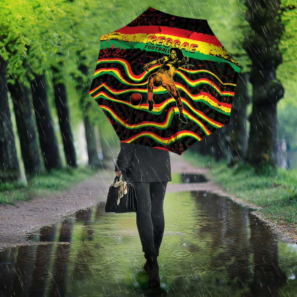 Reggae Legend Bob Football Umbrella Grunge Style