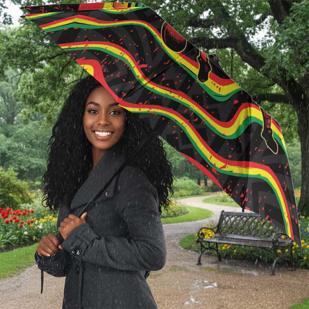 Reggae Legend Bob Football Umbrella Grunge Style