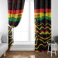 Reggae Legend Bob Football Window Curtain Grunge Style