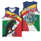 Personalized Happy Seychelles Independence Day Basketball Jersey Black Parrot Coat Of Arms LT15