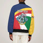 Personalized Happy Seychelles Independence Day Sleeve Zip Bomber Jacket Black Parrot Coat Of Arms