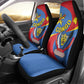 Congo-Kinshasa Independence Day Car Seat Cover Coat Of Arms - African Pattern