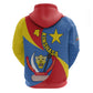 Congo-Kinshasa Independence Day Hoodie Coat Of Arms - African Pattern