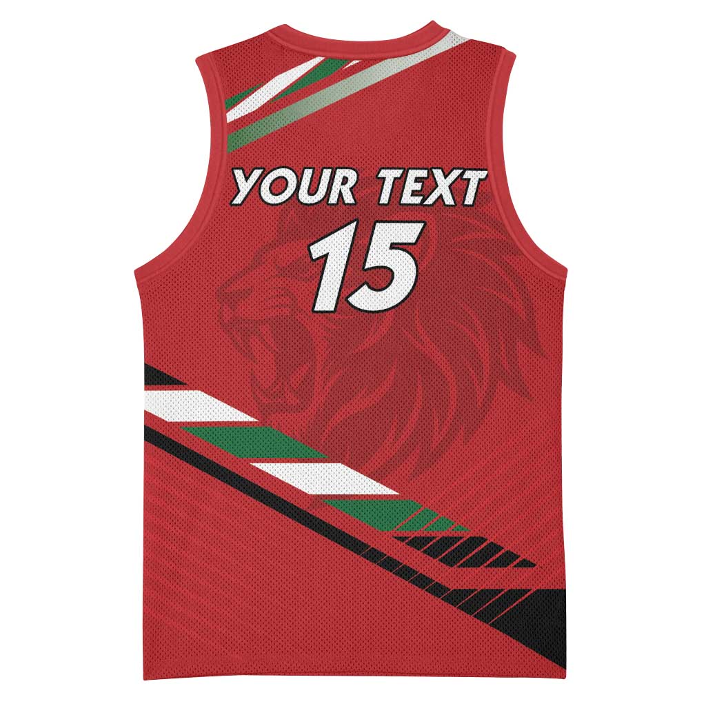 Custom Kenya Volleyball Basketball Jersey Go Champions LT15