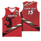 Custom Kenya Volleyball Basketball Jersey Go Champions LT15