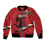 Custom Kenya Volleyball Bomber Jacket Go Champions