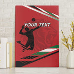 Custom Kenya Volleyball Canvas Wall Art Go Champions