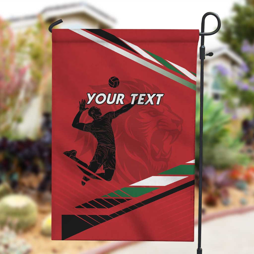 Custom Kenya Volleyball Garden Flag Go Champions