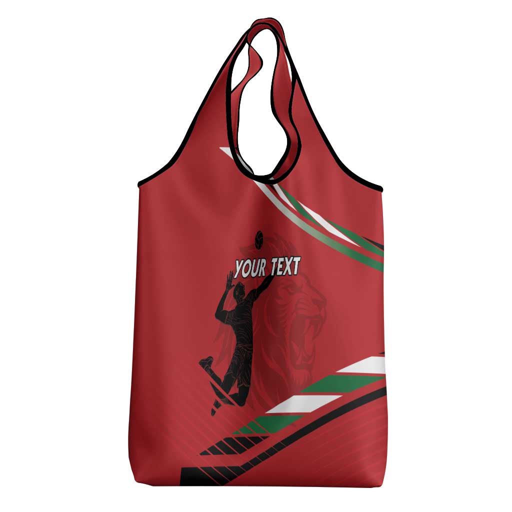 Custom Kenya Volleyball Grocery Bag Go Champions