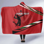 Custom Kenya Volleyball Hooded Blanket Go Champions